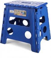 get a boost with the acko folding step stool - premium heavy duty 13 inch height, ideal for kids and adults in kitchen, garden and bathroom logo