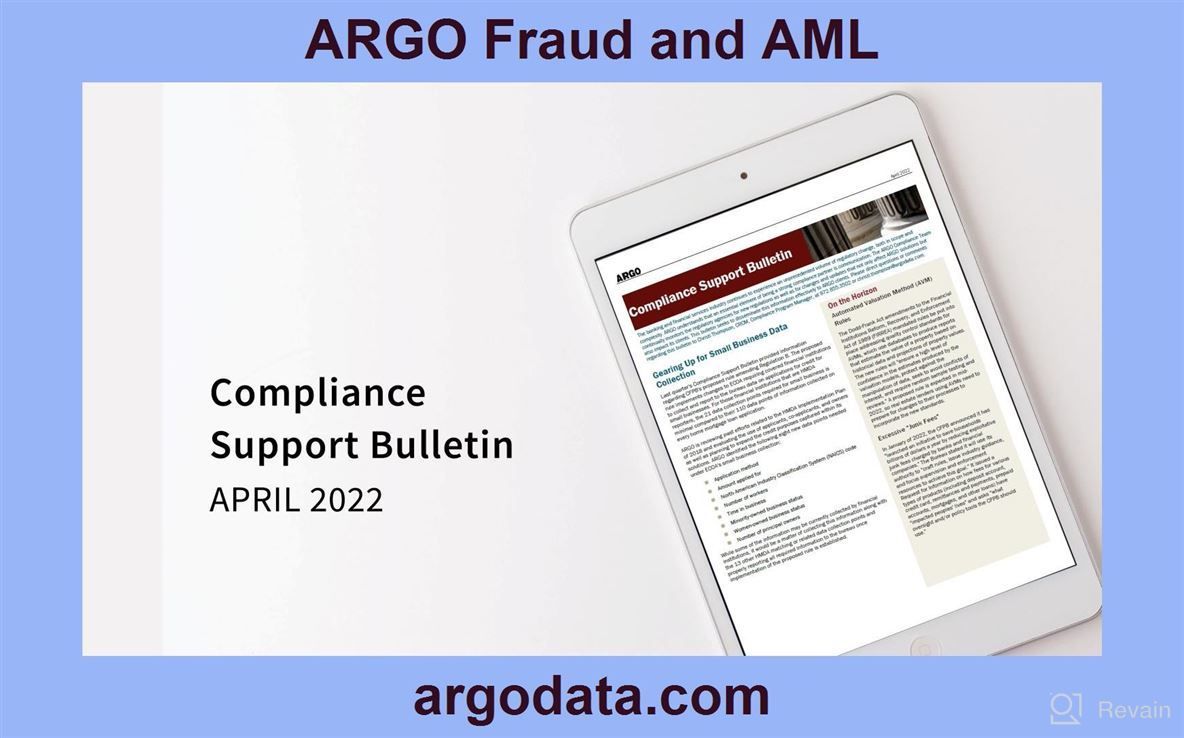 img 1 attached to ARGO Fraud and AML review by Brian Krump