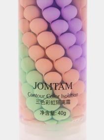 img 3 attached to Jomtam Isolation Three Color Grooming Foundation, 40 g, Pink/Green/Purple