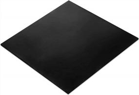 img 4 attached to MATNIKS High-Grade Neoprene Rubber Sheet, Heavy Duty 60A, 12X12-Inch By 1/8 (+/-5%) For DIY Plumbing, Gaskets, Flooring, Bumpers, Protection And More