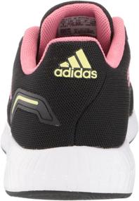 img 2 attached to Adidas Kids Runfalcon Running Black Girls' Shoes : Athletic