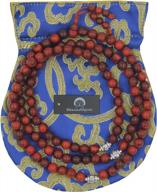 dharmaobjects tibetan rosewood meditation mala/prayer beads/rosary logo
