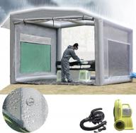 sewinfla airtight waterproof paint booth: ultimate solution for overspray with durability and portability logo
