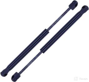 img 2 attached to 🚗 Tuff Support Front Hood Lift Supports Set for 2010-2015 Honda Crosstour: Compatible with Accord Crosstour & More!