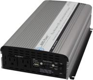 💪 high-performance aims power pwric1500w: 1500 watt modified sine power inverter with battery charger and transfer switch – an ultimate power solution logo