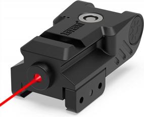img 4 attached to Enhance Your Accuracy With Feyachi Rechargeable Red/Green Dot Laser Sight For Picatinny Rail Handguns And Rifles
