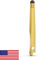 pawtool solid brass touchscreen stylus logo