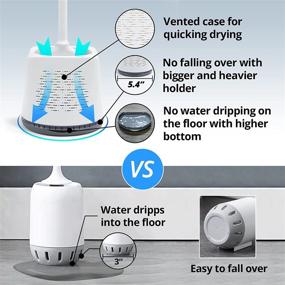 img 1 attached to Silicone Bristles Scrubber Bathroom Drilling