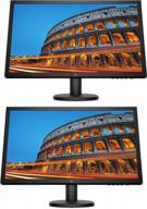 hp backlit monitor freesync refresh 24", 1920x1080, 75hz, anti glare screen, asihlamz160, hdmi, hd logo