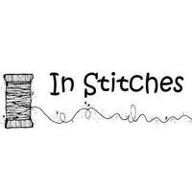 in stitches quilt shop logo