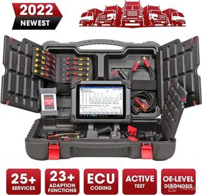 img 4 attached to 🚚 Autel MaxiSys MS908CV Truck Scanner 2022: Ultimate Heavy Duty Diagnostic Tool, MaxiSys Elite/908 Pro with J-2534 ECU Programming, Coding, Active Test, 25+23 Special Services