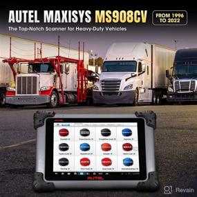 img 3 attached to 🚚 Autel MaxiSys MS908CV Truck Scanner 2022: Ultimate Heavy Duty Diagnostic Tool, MaxiSys Elite/908 Pro with J-2534 ECU Programming, Coding, Active Test, 25+23 Special Services