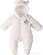 ddy newborn snowsuit rompers jumpsuit apparel & accessories baby boys : clothing logo