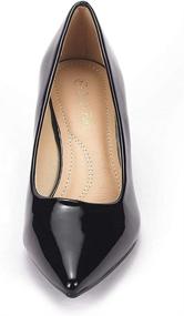 img 2 attached to DREAM PAIRS Womens DOrsay Pointed Women's Shoes - Pumps: Elegant and Comfortable Footwear for Women