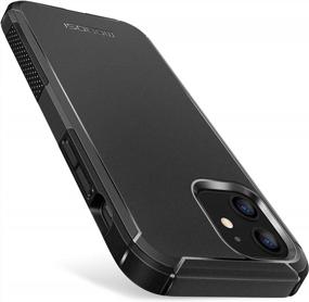 img 4 attached to Stylish And Protective IPhone 12 Mini 5.4 Inch Case In Black By MOBOSI
