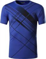 влагоотводящая спортивная футболка с коротким рукавом для мальчиков для тенниса, гольфа или боулинга - дышащая и быстросохнущая lbs701 логотип