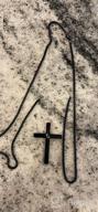 картинка 1 прикреплена к отзыву Ожерелье с религиозным крестом из нержавеющей стали с подвеской с библейским стихом и цепью 22 дюйма - Ювелирные изделия веры от KouGeMou. от Gary Generale