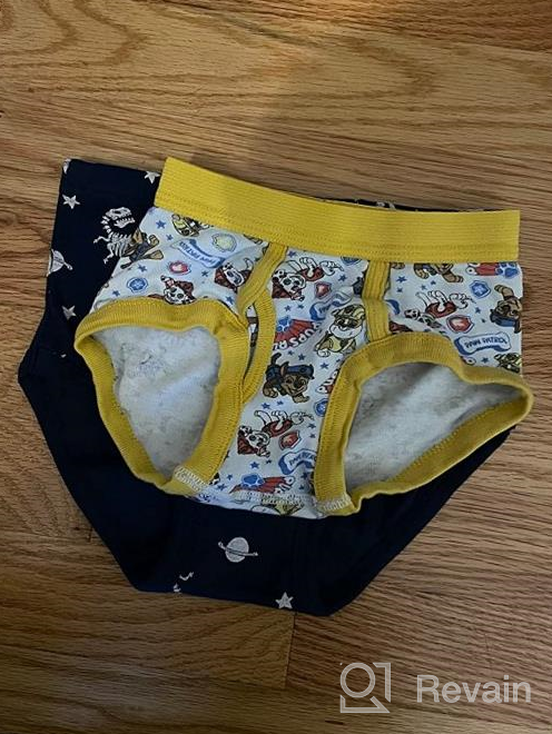 img 1 attached to 🩲 Pack of 6 Cotton Underwear for Little Boys - Baby Soft Dinosaur Briefs, Shark Undies, and Truck Panties for Toddlers review by Harry Jenkins