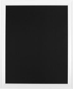 img 4 attached to White Framed Magnetic Chalkboard By DesignOvation - Size 27.5X33.5 Inches