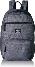 img 4 attached to 🎒 adidas Originals National Backpack: Heather Grey, One Size – Sleek and Functional Storage Solution