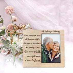 img 2 attached to In Loving Memory: Engraved Memorial Picture Frame For 4X6 Photos