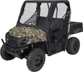 img 3 attached to 🏞️ Enhanced Classic Accessories Black QuadGear UTV Cab Enclosure- Model 18-122-010401-00