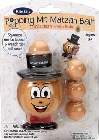 img 2 attached to 🍲 Delightful and Pop-Tastic Mr. Matzah Ball - Educational & Fun Toys for Kids and Adults, Bringing Back Grandma's Matzo Ball Soup