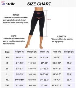 img 2 attached to High-Waisted Capri Yoga Pants With Pockets: The Perfect Workout Essential For Women By Stelle