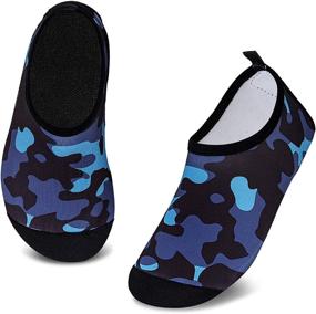 img 4 attached to Mabove Water Non Slip Barefoot Toddler Girls' Shoes ~ Athletic