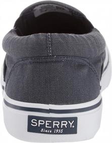 img 2 attached to 👟 SPERRY Mens Striper Slip Sneaker: Ultimate Comfort and Style for Men