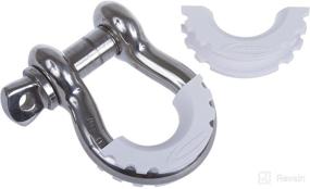 img 1 attached to Daystar White D-Ring Shackle Isolator: Bumper Protection & No More Rattling, KU70056WH - Made in America