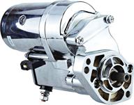 db electrical chrome 2.4kw harley davidson starter for dyna, fatboy, softail & heritage (31553-94 31559-99a) логотип