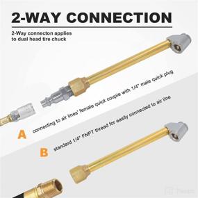 img 1 attached to SAFELIFE Chuck Inflator Compressor Accessories