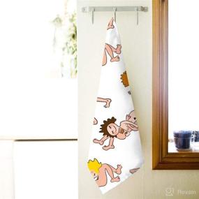 img 1 attached to Kitchen Towels 17 5X27 5In Microfiber Blotting Kitchen & Dining ... Kitchen & Table Linens