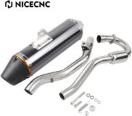 🔥 titanum slip-on full muffler exhaust system for honda crf150f crf230f 2003-2016 логотип