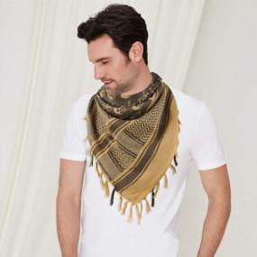 img 2 attached to 🧣 GERINLY Military Dustproof Men's Scarves with Skeleton Tactical Design