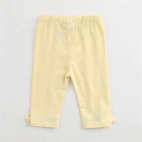 img 1 attached to Marc Janie Toddler Girls' Solid Pants & Capris for Girls' Clothing