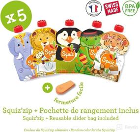 img 2 attached to SQUIZ Reusable Pouches Refillable Washable