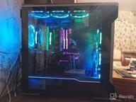 img 2 attached to Phanteks PH ES314ETG_BK Tempered Aluminum Illumination review by Yusri ᠌