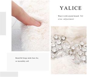 img 1 attached to Yalice Wedding Bridal Bridesmaids Women's Accessories: Scarves & Wraps for Women