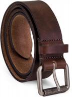 👔 leather buckley belt by colonial belt company logo