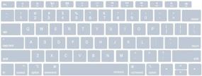 img 4 attached to Protect Your MacBook Air: MOSISO Waterproof Keyboard Cover For A1932 13-Inch 2019/2018 Retina Display With Touch ID