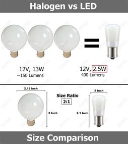 img 3 attached to 🔆 SRRB Performance: Efficient Warm White LED Bulb for RV/Camper Trailer Motorhome 5th Wheel and Marine Boat (12V/24V)