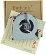 efficient cpu cooling fan replacement for hp probook 4535s, 4530s, 4730s, 6460b, 8460p, 8470p, and 8450p series by eathtek logo
