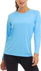 img 3 attached to CRYSULLY Women'S Long Sleeve Sun Shirt With UPF 50+ Protection, Quick-Drying Fabric For Hiking And Fishing