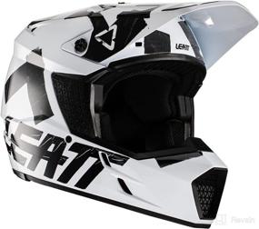 img 1 attached to Moto 3 5 Helmet White Small