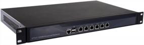 img 4 attached to Устройство сетевой безопасности 1U для монтажа в стойку — брандмауэр, VPN, ПК-маршрутизатор с 6 сетевыми адаптерами, Intel I5 2540M/I5 2520M и поддержка AES-NI + 4 ГБ ОЗУ и 64 ГБ SSD R11