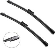 🧼 high-quality replacement wiper blades for vw passat 2012-2018 jetta 2011-2019 - 24"/19" set of 2 логотип