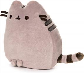 img 2 attached to GUND Pusheen The Cat Squisheen Plush, Stuffed Animal Cat For Ages 8 And Up, Gray, 6