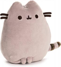 img 3 attached to GUND Pusheen The Cat Squisheen Plush, Stuffed Animal Cat For Ages 8 And Up, Gray, 6
